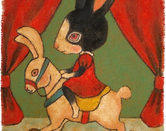 Lapin slaapliedje - print