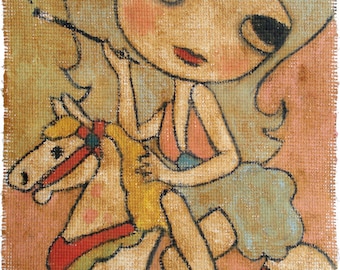 Candy Carousel - print