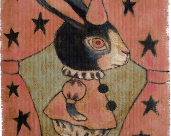Pierrot Lapin - print