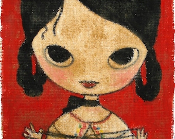 Zakken met touwtjes - print