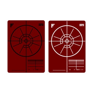 Rogue One HUD-dekal SVG | Sci-Fi | SW | Dekal | Klistermärke