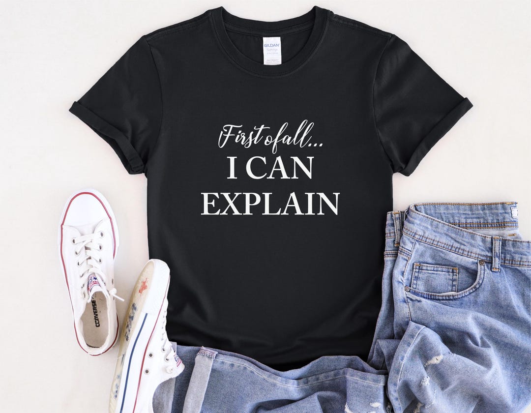 Explain Synonym Sticker First of All... I Can Explain SVG | Decals | Sticker | Funny | for ...