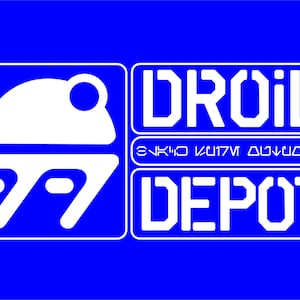 Droid Depot Logo Scifi SVG | Scifi | SW | Decal | Sticker - Etsy