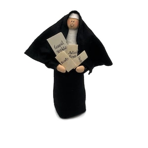 Catholic Gift Nun Doll Catholic humor the financial advisor Sister Cher Holder image 1