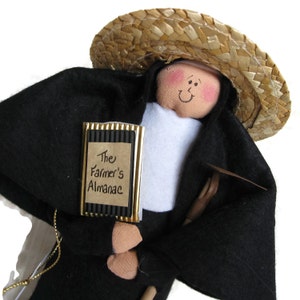 Nun doll, sister doll farmer, woman who farms, Sister Farrah Field image 1