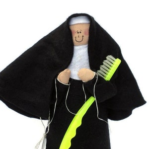 Nun doll religious Catholic humor keepsake gift Sister image 4