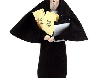 Nun doll Sister Iva Story--the writer/author