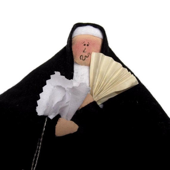 Mature woman gift, funny menopause doll, gag retirement gift, gift for middle aged woman, 50th birthday gift, Sister Esther Jen