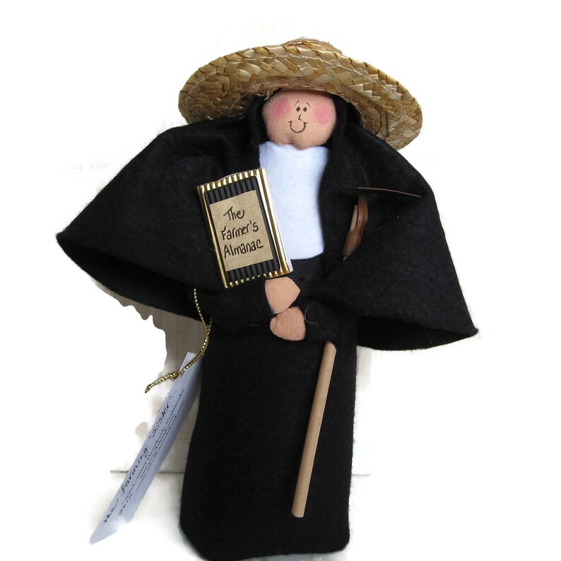 Nun doll, sister doll farmer, woman who farms, Sister Farrah Field image 2