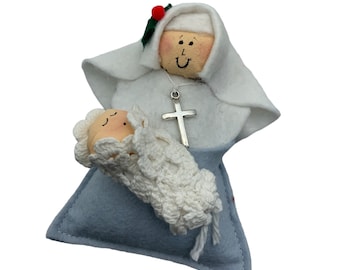 Sister Julienne, the ornament, Christmas ornament, Anglican nun, fans of ctm