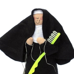 Nun doll religious Catholic humor keepsake gift Sister image 1