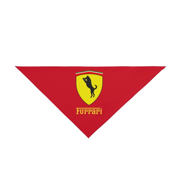 Ferrari Themed - Pet Bandana (Furrari)