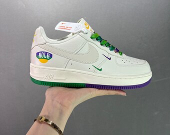 Air Force 1 Custome Schleier und Grün