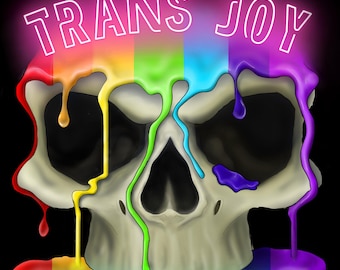 Artist Spotlight | Custom Art by Daniel Hahn | Available on Mug, Tumbler, or Tee | Trans Joy Merch | Support Local Artists