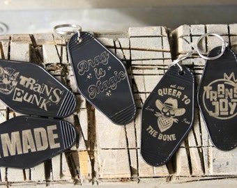 Motel Style Keychain