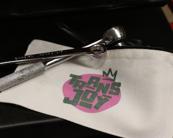 Canvas Pouch | Durable & Stylish Pride Pouch | Versatile Makeup, Tool, or Travel Bag