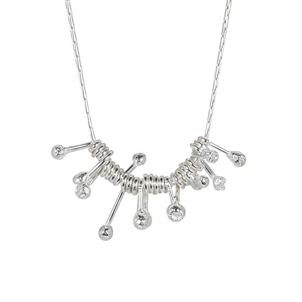 Acrylic Fringe Necklace Set main image 1
