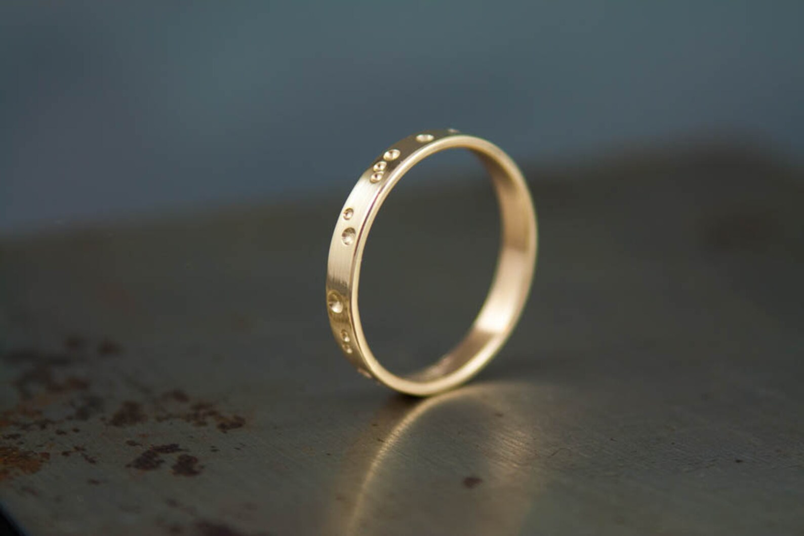 14k Gold Minimalist Wedding Ring for Him SOLID 14k Gold Ring Etsy — free download