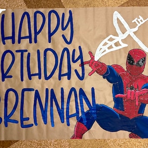 Custom 5 FT Hand Painted Banner