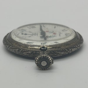 Vintage Rare Arnex 17 Jewels Incabloc Swiss Made Antique Pocket Watch image 7