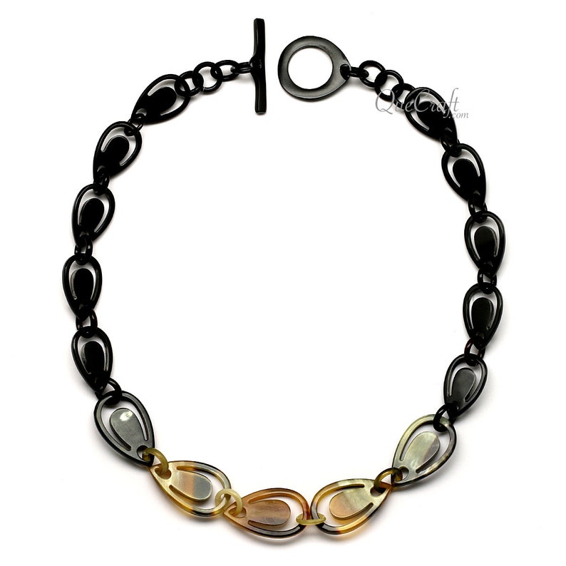 Horn Chain Necklace Q12564