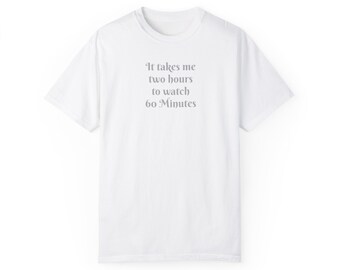 camiseta de 60 minutos