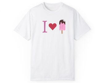 Me encanta la camiseta de helado