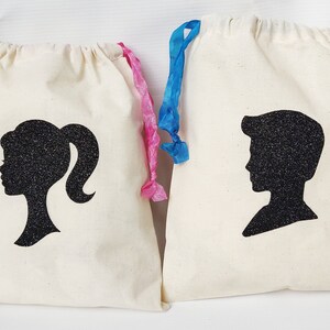 Barbie & Ken inspired party favor bags. Fantastic option for | Etsy