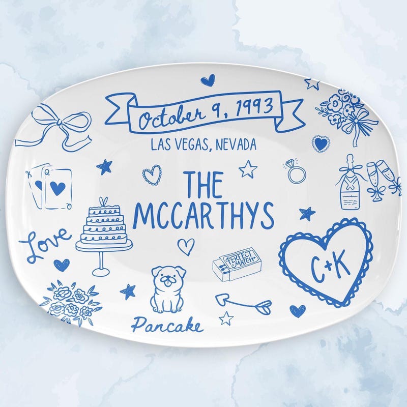 Wedding Cake Plate - Etsy