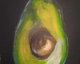 peinture acrylique fruits et légumes