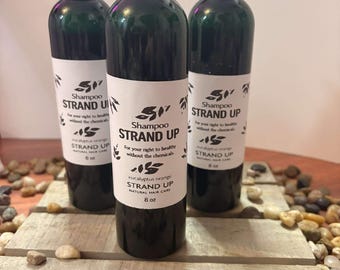 Strand Up Natural Eucalyptus Orange Shampoo