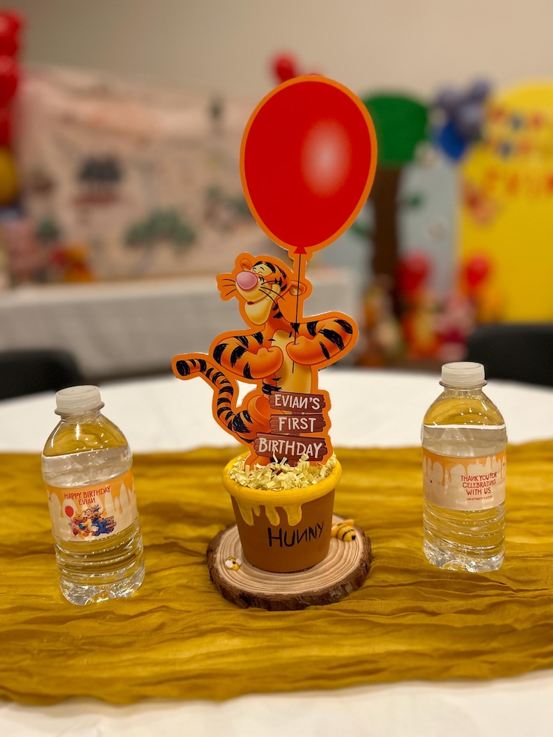 Winnie the Pooh Birthday Cutouts Character Party Decorations Etsy