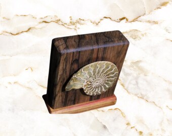 Ammonite Fossil Desk Ornament, Fossil Lover Gift, Palaeontologist gift, Fossil Décor, Dinosaur Ornament, 5th Wedding Anniversary Gift