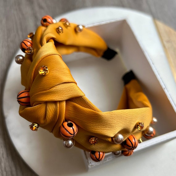 gold nba headband