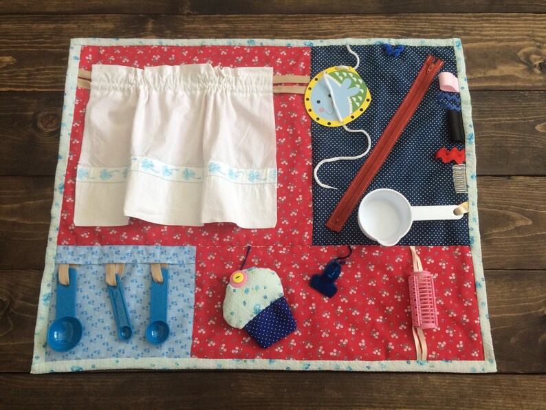 Sensory activity blanket for dementia alzheimers stroke and Etsy