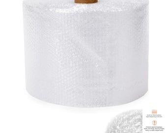 Pellicola ammortizzante a bolle: bolle d'aria piccole e grandi, perforate