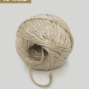 10 Yards Italian Spring Twine For Upholstry 4-Ply Hemp and Wax Finish-US Seller
