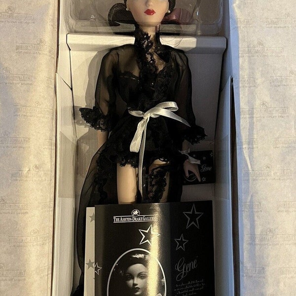 Ashton Drake Gene In Pin Up Fashion Doll Mel Odom COA MIB #93507
