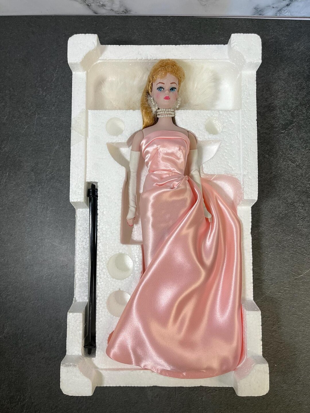 Mattel Porcelain Treasures Collection Enchanted Evening Barbie Repro