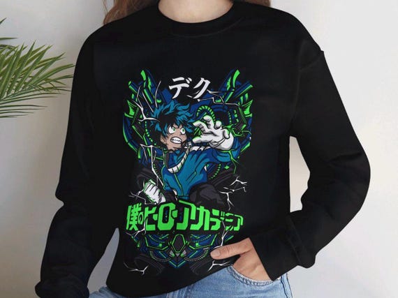My hero academia friends sweatshirt new arrivals