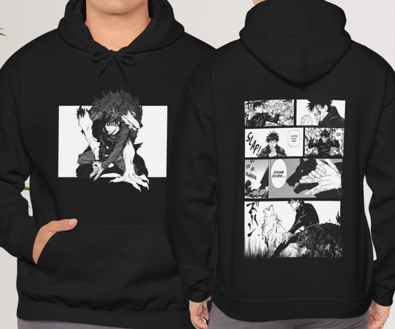 Megumi Fushiguro Anime Manga Jujutsu Kaisen JJK Hoodie Gift for Friends  Gift for Anime Fan Funny Gift Unisex Hoodie - Etsy UK