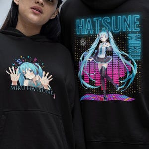 Vocaloid  hoodie Hatsune Miku Gift for her Gift for friends Funny gift Unisex hoodie
