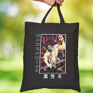 Kokushibo Demon Slayer Kimetsu no Yaiba anime Manga Custom tote bag Gift for her Gift for friends Funny gift Unique design Webtoon