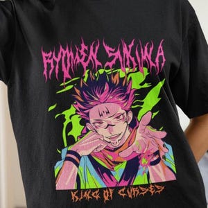 JJK Jujutsu Kaisen Sukuna T-shirt Anime Manga shirt Gift for friends Gift for anime fan Funny gift Unique design Unisex shirt