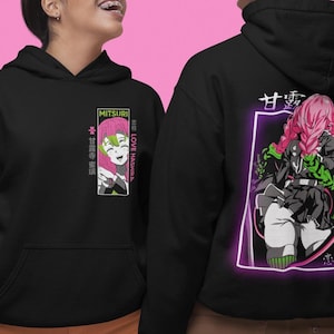 Demon Slayer Kimetsu no Yaiba anime Manga Anime hoodie Gift for her Gift for friends Funny gift Unisex hoodie