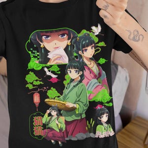 Die Apotheker-Tagebücher Kawaii Anime T-Shirt Geschenk für Freunde Geschenk für Anime-Fan Unisex T-Shirt