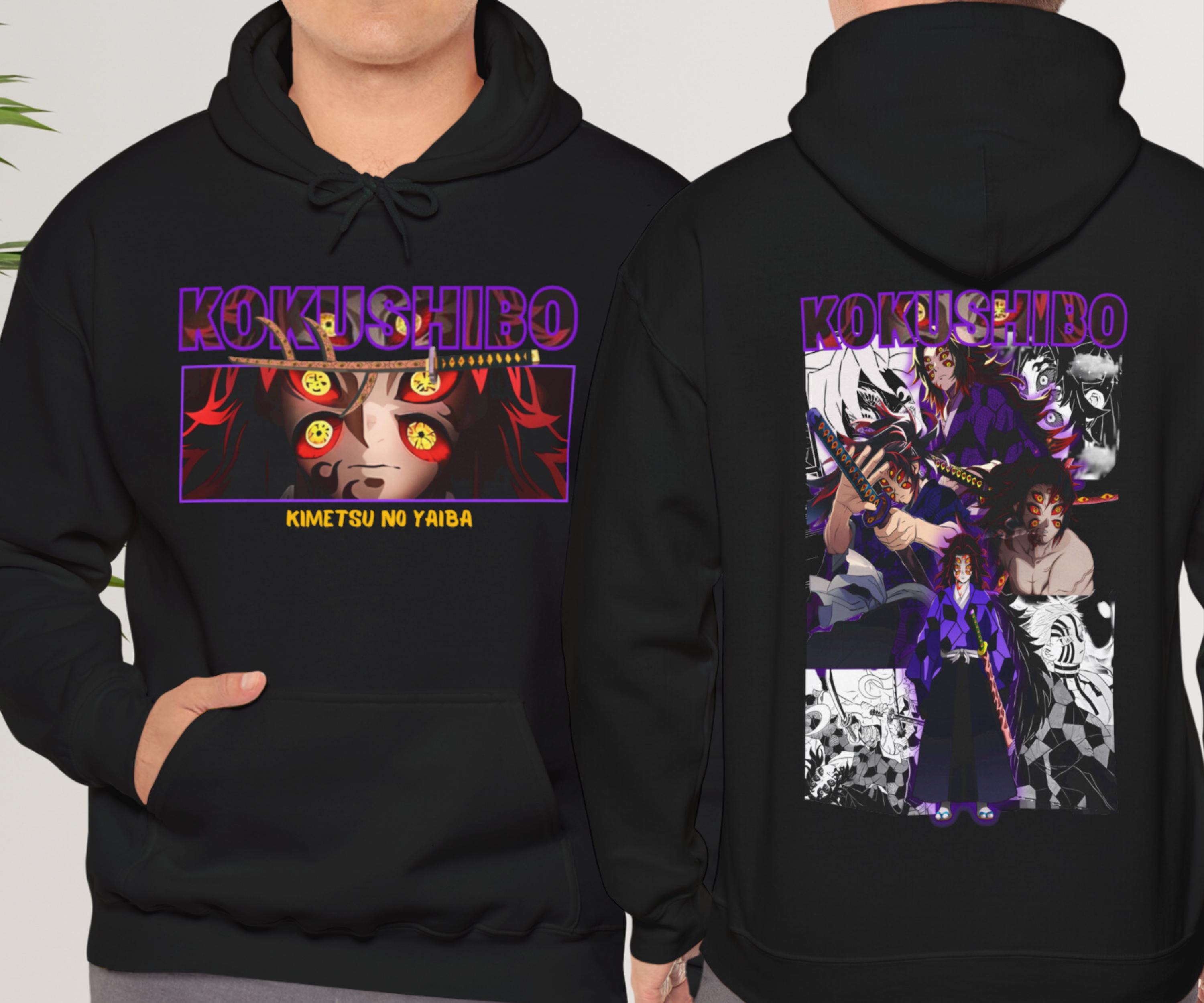Kokushibo Demon Slayer Kimetsu No Yaiba Anime Manga Hoodie