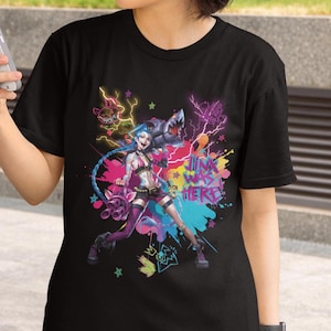 Arcane gamer t-shirt Custom shirt Gift for her Gift for friends Gift for gamer Unique design  Unisex shirt