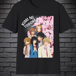 Kimi ni todoke From Me to You Anime Manga shirt Gift for her Gift for friends Funny gift Unique design Webtoon Unisex shirt