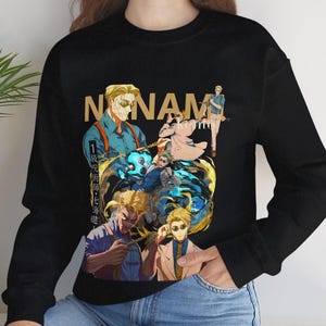 Nanami Kento Jujutsu Kaisen sweatshirt Gift for her Gift for friends Funny gift Anime Unisex sweatshirt